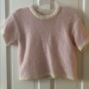 VINTAGE Mohair Pink Sweater